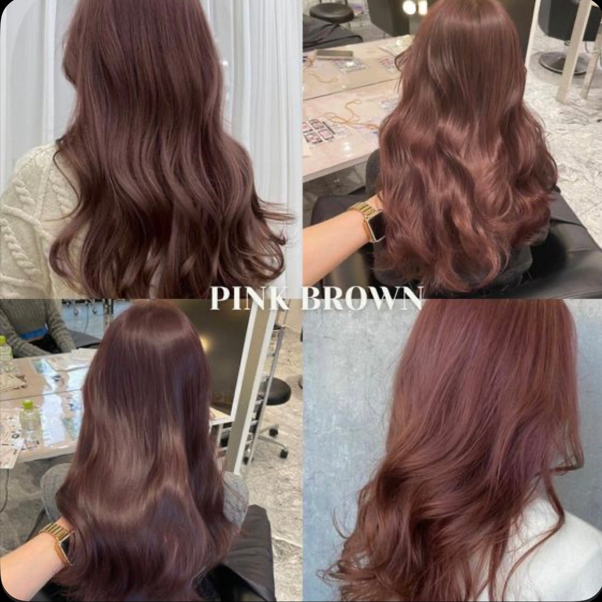 Bremod Hair Color Pink Brown 8.67