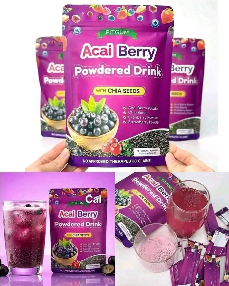 Fitgum Acai Berry drink