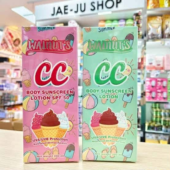 Walnuts CC Body Sunscreen Lotion Pink