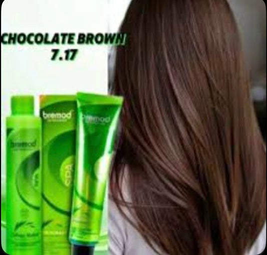 Bremod Hair Color  Choco Brown 7.17