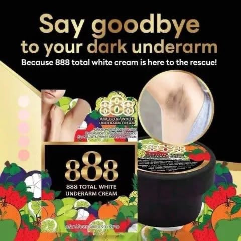 888 Total White Underarm Cream