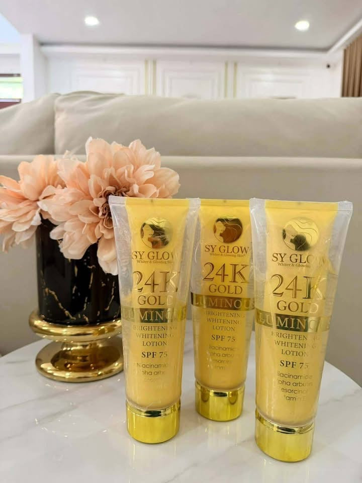 SY GLOW 24K Gold Luminous Lotion