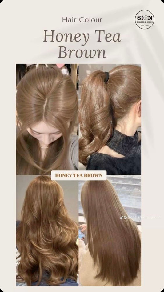 Bremod Hair Color (premium) Honey Tea Brown 6.71