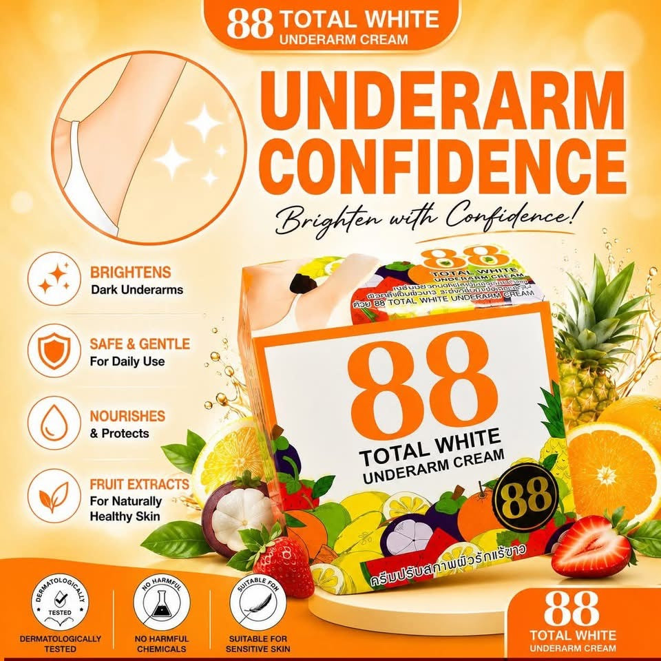 88 Total White Underarm Cream