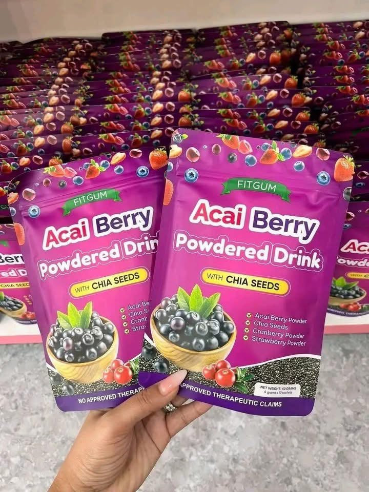 Fitgum Acai Berry drink