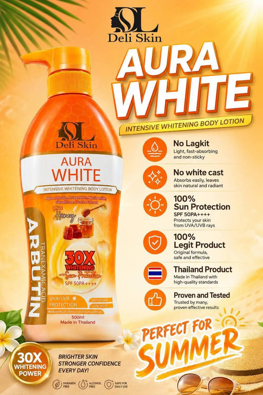 Deli Skin Nano White Gluta Intensive Whitening Lotion – Orange Variant