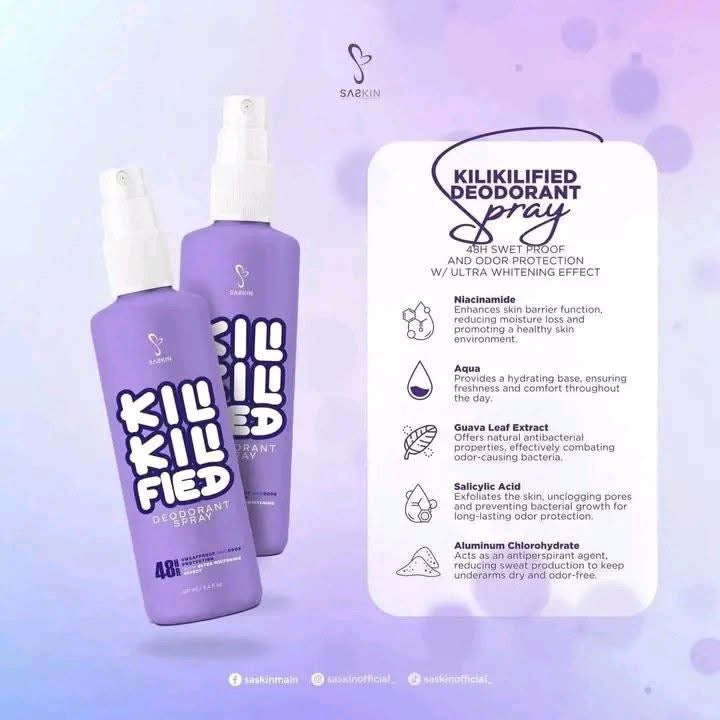 𝖪𝖨𝖫𝖨-𝖪𝖨𝖫𝖨 𝖥𝖨𝖤𝖣 DEODORANT SPRAY